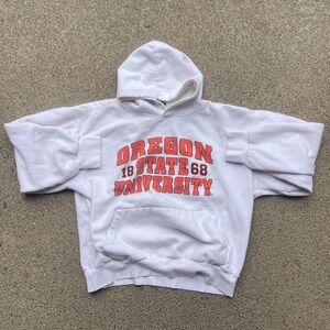 Oregon State University White Sweatshirt Hoodie
